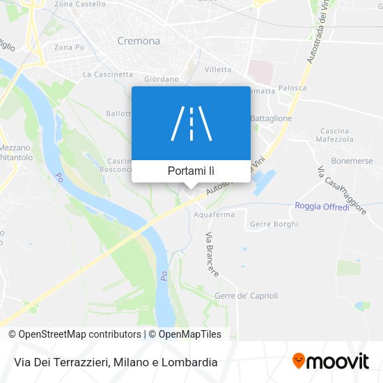 Mappa Via Dei Terrazzieri