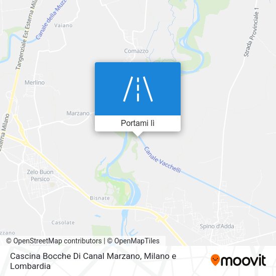Mappa Cascina Bocche Di Canal Marzano