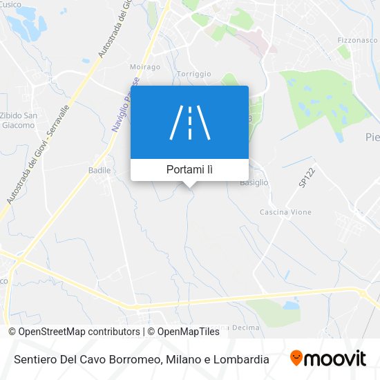Mappa Sentiero Del Cavo Borromeo