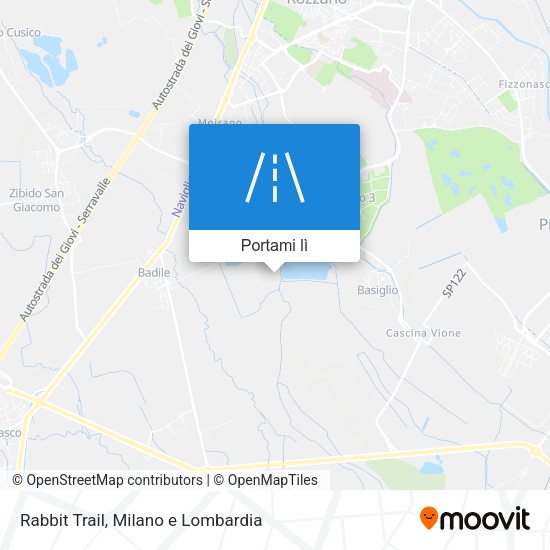 Mappa Rabbit Trail