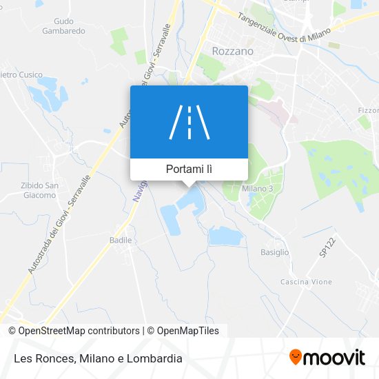 Mappa Les Ronces