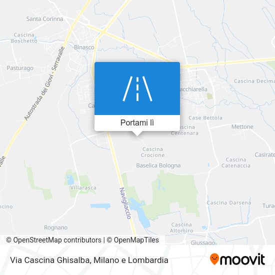 Mappa Via Cascina Ghisalba