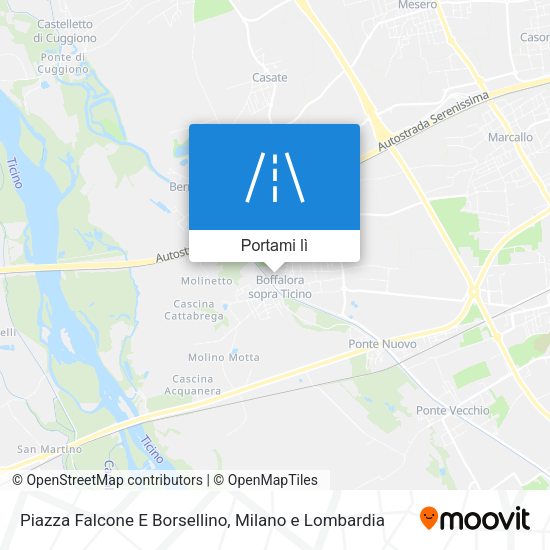 Mappa Piazza Falcone E Borsellino