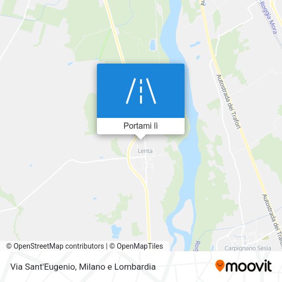 Mappa Via Sant'Eugenio