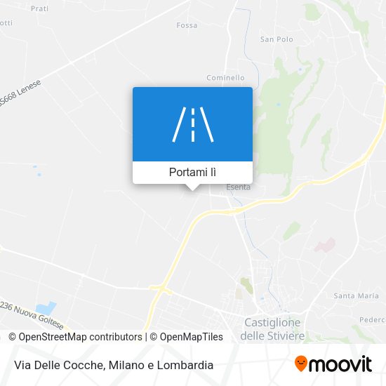 Mappa Via Delle Cocche
