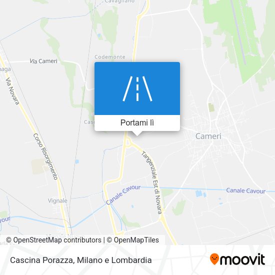 Mappa Cascina Porazza