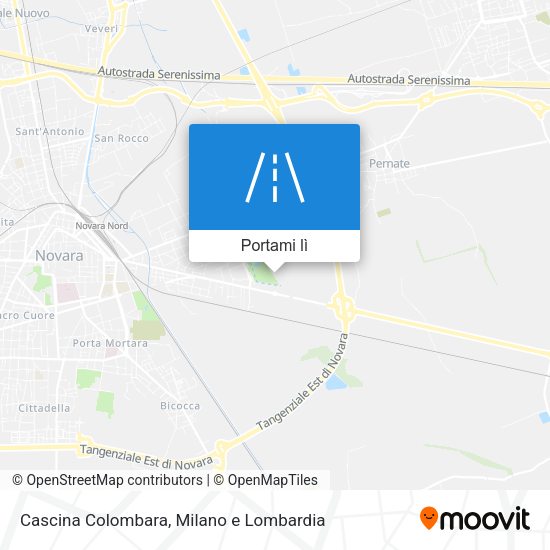 Mappa Cascina Colombara