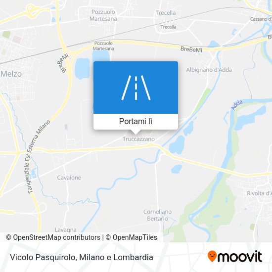 Mappa Vicolo Pasquirolo