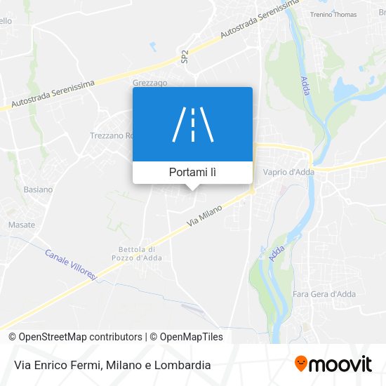 Mappa Via Enrico Fermi