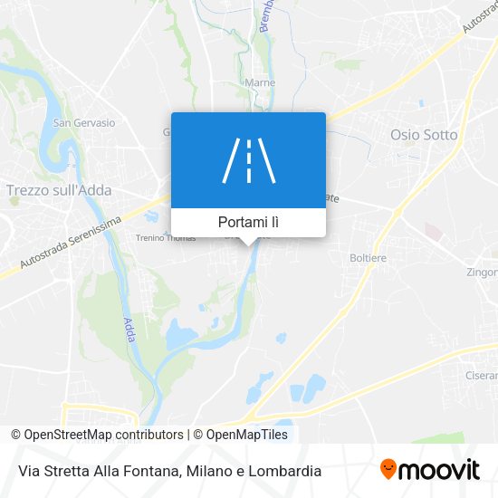 Mappa Via Stretta Alla Fontana