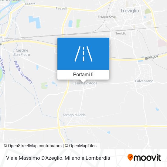 Mappa Viale Massimo D'Azeglio