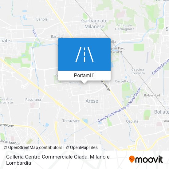 Mappa Galleria Centro Commerciale Giada