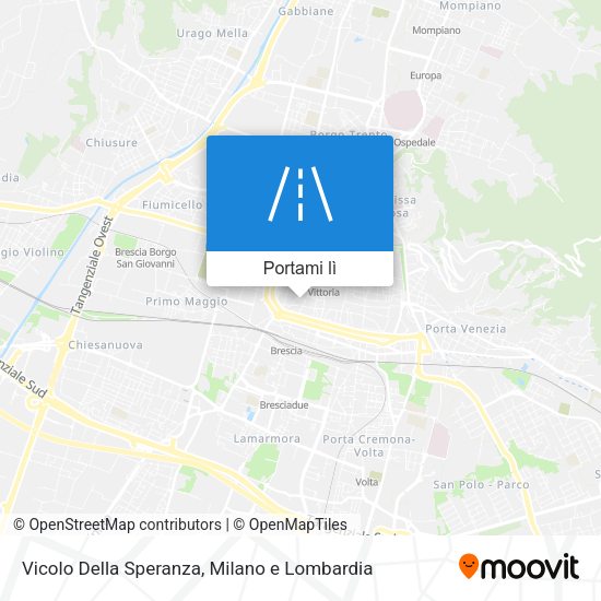 Mappa Vicolo Della Speranza