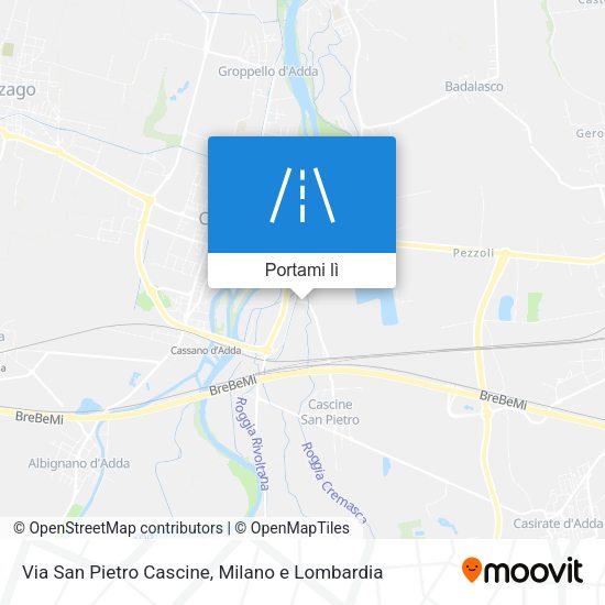 Mappa Via San Pietro Cascine