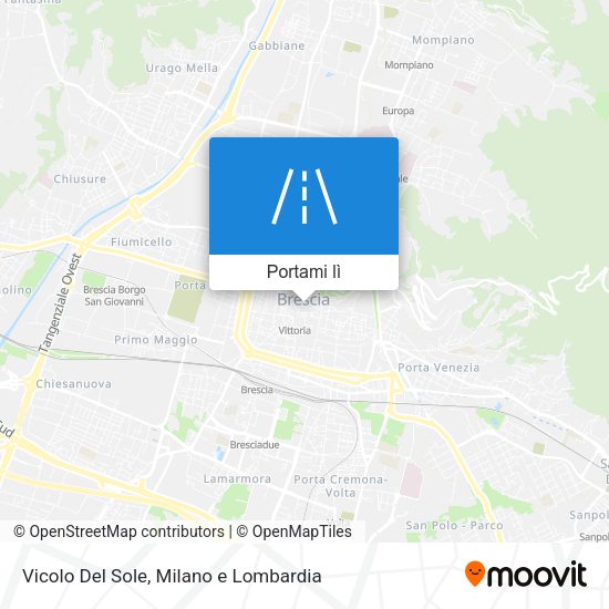 Mappa Vicolo Del Sole