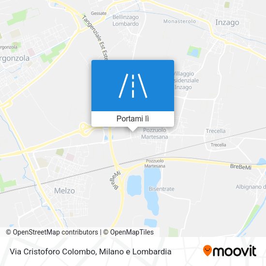Mappa Via Cristoforo Colombo