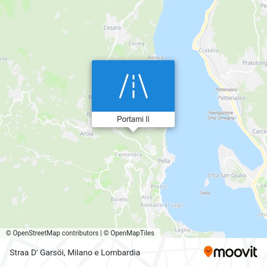 Mappa Straa D' Garsöi