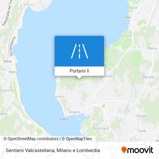 Mappa Sentiero Valcastellana