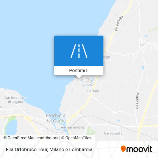 Mappa Fila Ortobruco Tour