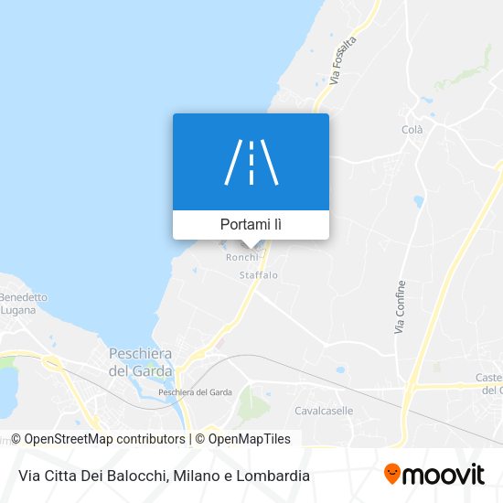 Mappa Via Citta Dei Balocchi