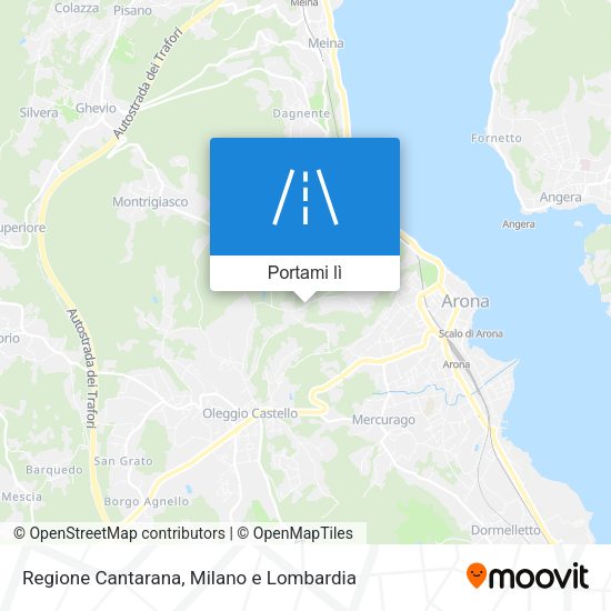 Mappa Regione Cantarana