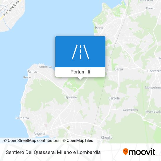 Mappa Sentiero Del Quassera