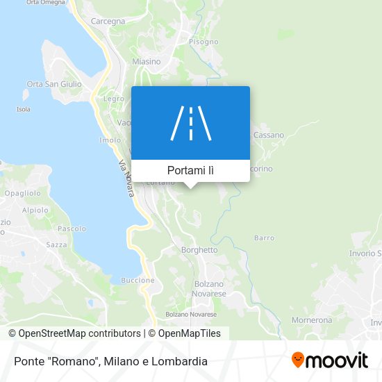 Mappa Ponte "Romano"