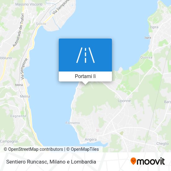 Mappa Sentiero Runcasc