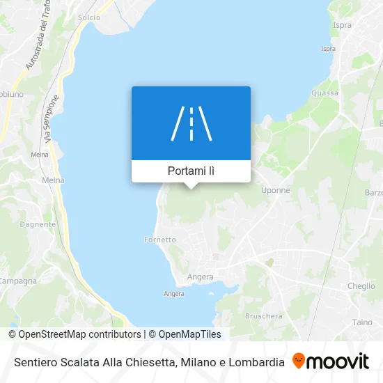 Mappa Sentiero Scalata Alla Chiesetta