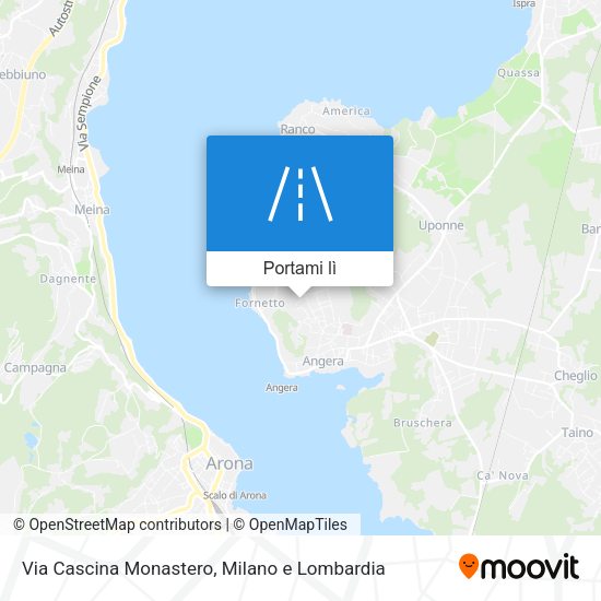 Mappa Via Cascina Monastero