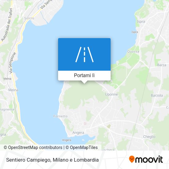 Mappa Sentiero Campiego