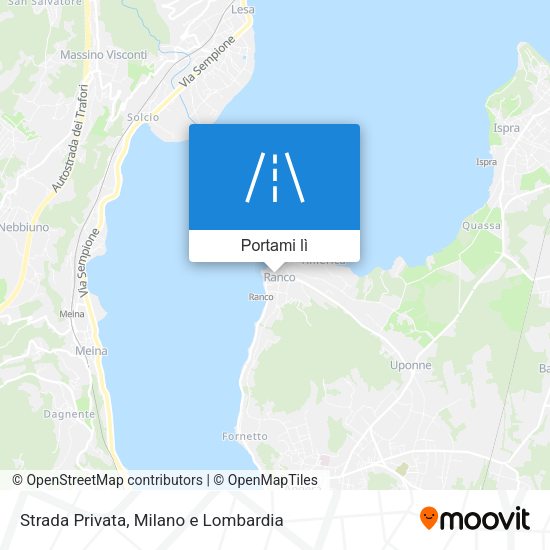 Mappa Strada Privata