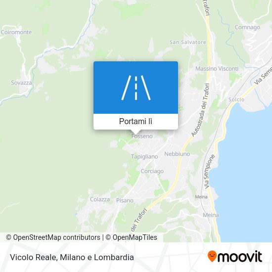 Mappa Vicolo Reale