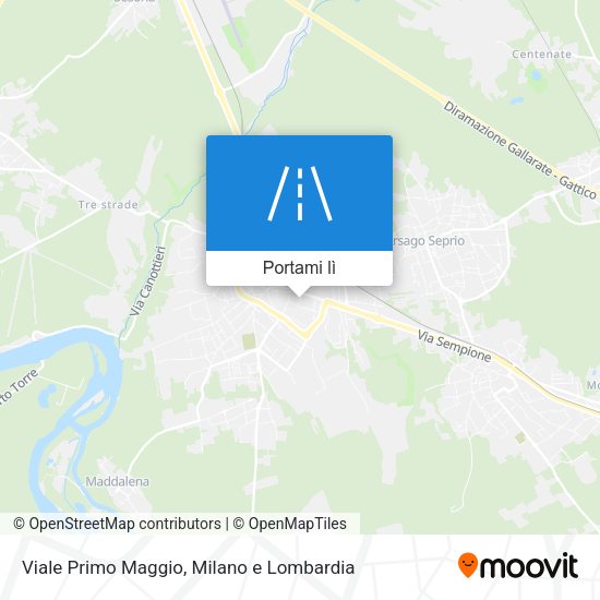 Mappa Viale Primo Maggio