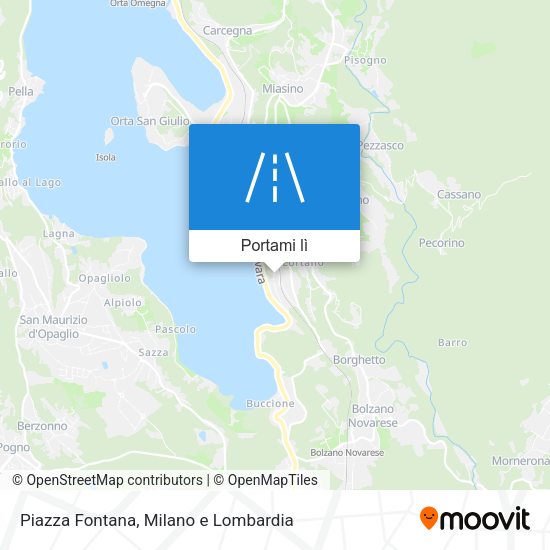 Mappa Piazza Fontana