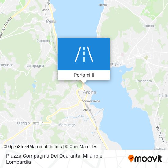 Mappa Piazza Compagnia Dei Quaranta