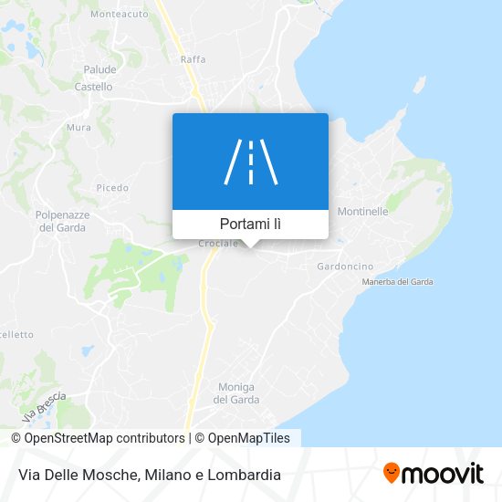 Mappa Via Delle Mosche