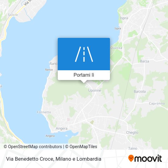Mappa Via Benedetto Croce