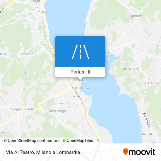 Mappa Via Al Teatro