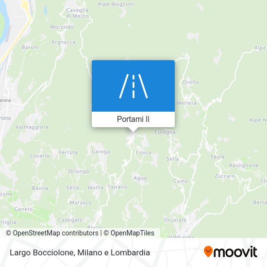Mappa Largo Bocciolone