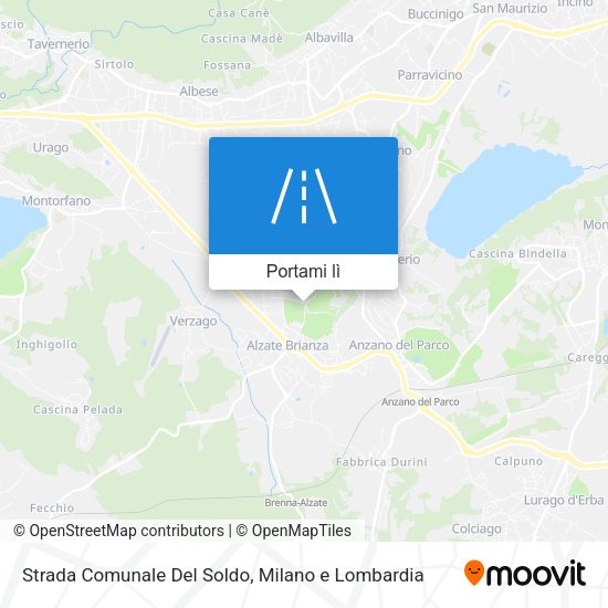 Mappa Strada Comunale Del Soldo