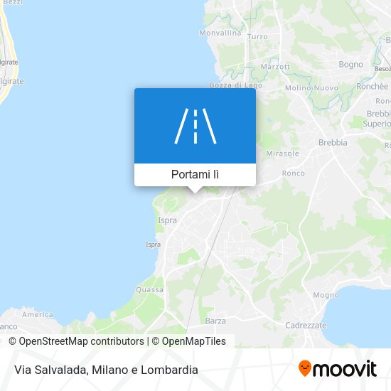 Mappa Via Salvalada