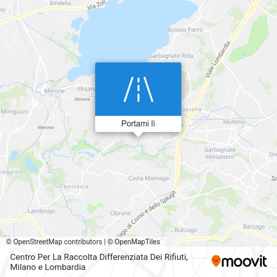 Mappa Centro Per La Raccolta Differenziata Dei Rifiuti