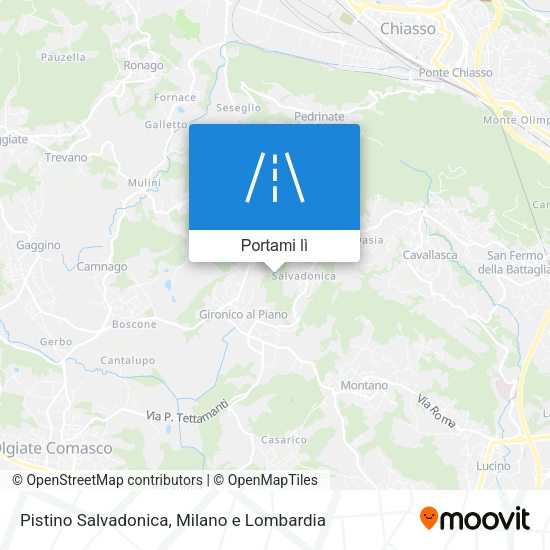 Mappa Pistino Salvadonica
