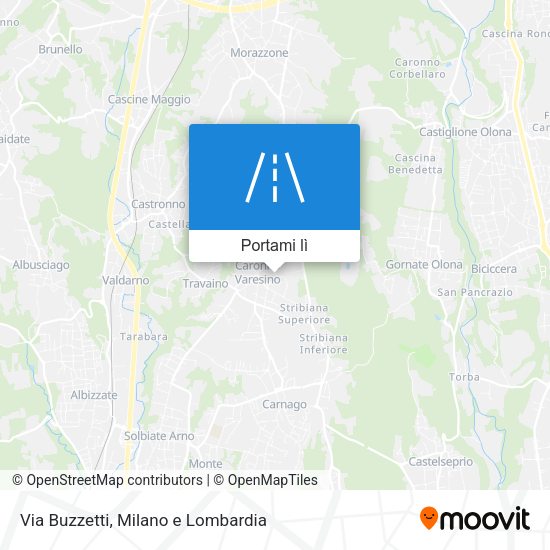 Mappa Via Buzzetti