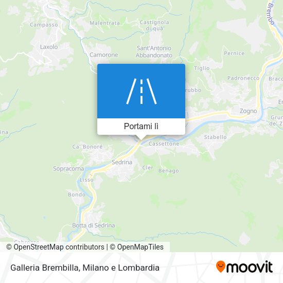 Mappa Galleria Brembilla