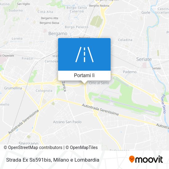 Mappa Strada Ex Ss591bis