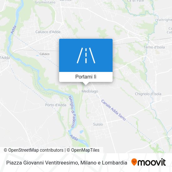 Mappa Piazza Giovanni Ventitreesimo