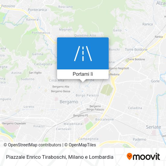 Mappa Piazzale Enrico Tiraboschi