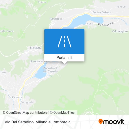 Mappa Via Del Seradino
